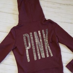 VS Pink Zip-up Hoodie